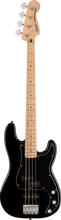 Charger l'image dans la galerie, Squier Affinity Series® Precision Bass PJ with black body and maple fingerboard guitar