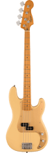 Load image into Gallery viewer, Squier 40th Anniversary Precision Bass®, Vintage Edition, Maple Fingerboard, Gold Anodized Pickguard, Satin Vintage Blonde - See Description