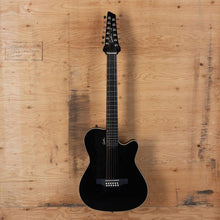 Charger l'image dans la galerie, Godin 048588 A12 Black HG Guitare électrique acoustique fabriquée au Canada