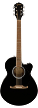 Load image into Gallery viewer, Fender FA-135CE Concert, Walnut Fingerboard, Black Acoustic Guitar - See Description