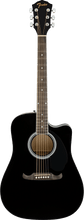 Load image into Gallery viewer, Fender FA-125CE Dreadnought, Walnut Fingerboard, Black - See Description