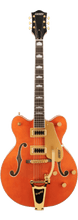 Load image into Gallery viewer, Gretsch G5422TG Electromatic® Classic Hollow Body Double-Cut with Bigsby® and Gold Hardware, Laurel Fingerboard, Orange Stain - See Description