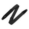 Charger l'image dans la galerie, Levy’s 2″ Black Cotton Pick Holder Guitar strap - MC2PH-BLK
