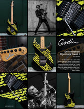 Load image into Gallery viewer, Godin 051199 Derry Grehan Signature Tread 1 Electric Guitar with Case - SALE ITEM - ADD TO CART FOR DISCOUNT