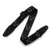 Load image into Gallery viewer, Levy’s 2-Inch Wide Polyester Guitar Strap with Black & White Scanned Skull Motif - MPD2-112