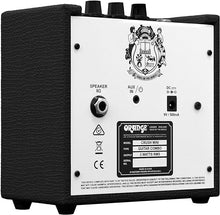 Charger l'image dans la galerie, Orange Crush Mini 3w Mini Solid State Guitar Amp Combo With Speaker Out and Aux In