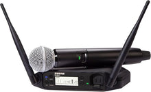 Charger l'image dans la galerie, Shure GLXD24+/SM58 Dual Band Pro Digital Wireless Microphone System with SM58 Handheld Vocal Mic - See Description