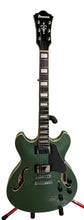 Load image into Gallery viewer, Ibanez AS73OLM ARTCORE Semi Hollow-Body Electric Guitar (Maple Top-Olive Metallic) - PRE OWNED