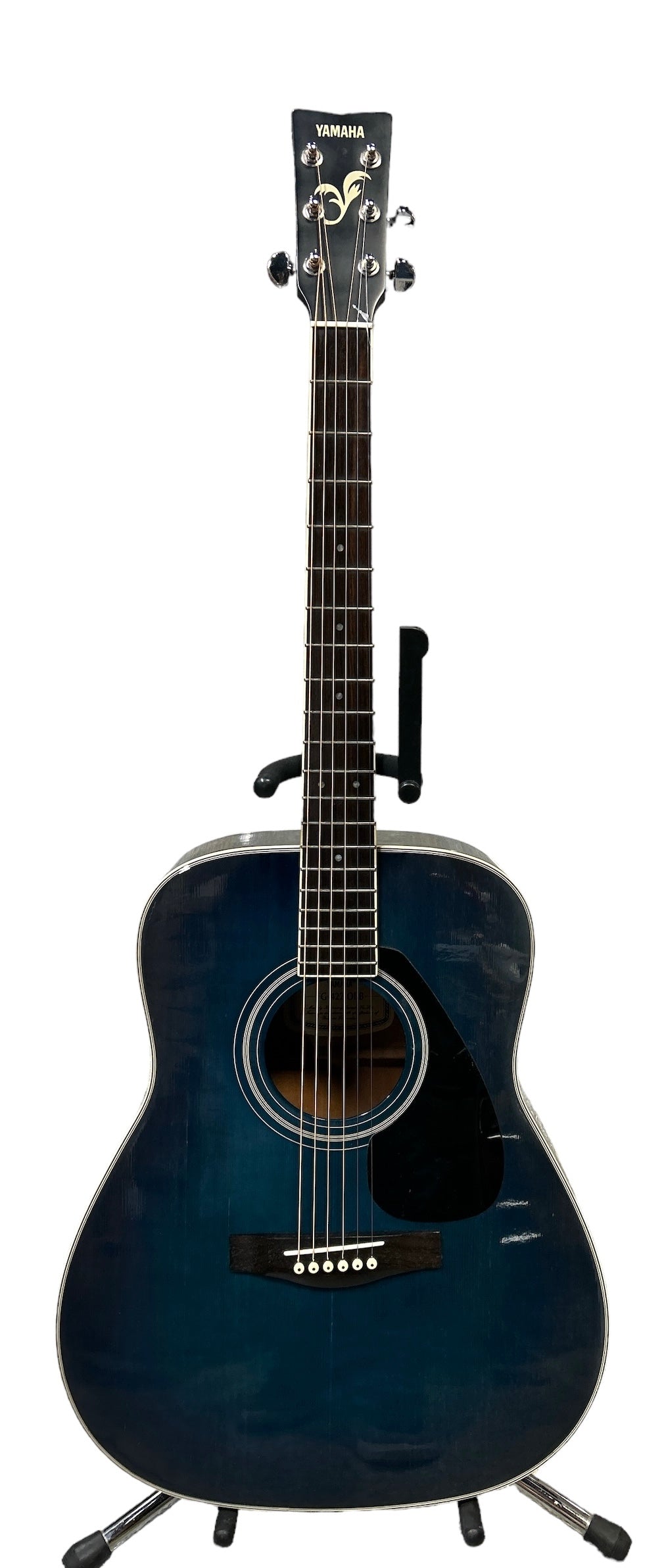 Yamaha FG-422 OBB Acoustic Electric Guitar - Oriental Blue Burst - Pre Yamaha FG-422 OBB Acoustic Electric Guitar - Oriental Blue Burst - Pre