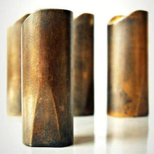 Load image into Gallery viewer, The RockSlide Aged Brass Guitar Slide - Large