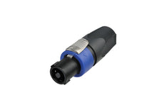 Load image into Gallery viewer, Neutrik NL4FX - Black SPX Speakon Connector -4 Pole 50 Amp Version