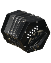 Charger l'image dans la galerie, Trinity College AP-1120A Anglo-Style Concertina 20-button – Black