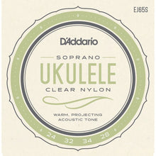 Charger l'image dans la galerie, D'Addario EJ65S Pro-Arte Custom Extruded Concert Ukulele Strings