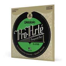 Charger l'image dans la galerie, D’addario EJ25B Pro-Arte Black Nylon Composite Flamenco Guitar Strings
