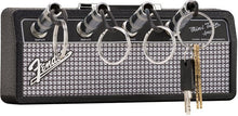Load image into Gallery viewer, Fender 9190150300 Jack Rack Wall Mount Key Holder - with 4 Amp Plug Keychains