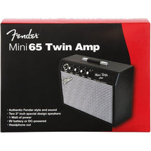 Load image into Gallery viewer, Fender Mini '65 Twin-Amp™ - Black or Blonde