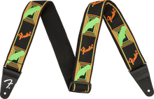 Load image into Gallery viewer, Fender 2” Neon Monogrammed Strap - Various Colours