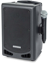 Load image into Gallery viewer, Samson Expedition XP208w 4-Channel Rechargeable Portable PA with Bluetooth Connectivity and XPD2 Wireless Microphone