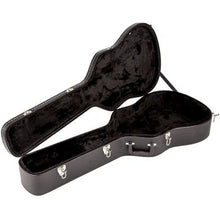 Charger l'image dans la galerie, Fender Flat-Top Dreadnought Acoustic Guitar Case - Black-(8152024580351)