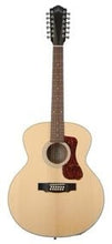 Load image into Gallery viewer, Guild F-2512E Maple Jumbo Body 12-String Acoustic-Electric Guitar (Blonde)