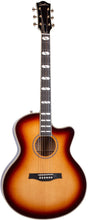 Load image into Gallery viewer, Godin 053377 Connaisseur MJ Sunset Burst Maho Acoustic Guitar with Case- MADE IN CANADA