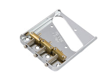 Load image into Gallery viewer, Fender 3-SADDLE AMERICAN VINTAGE TELECASTER® BRIDGE ASSEMBLY (CHROME)