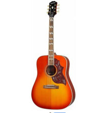 Charger l'image dans la galerie, Epiphone IGMTHBCHGH Inspired by Gibson Masterbilt Hummingbird 6-String RH Acoustic Electric Guitar-Aged Cherry Burst-(8310262661375)