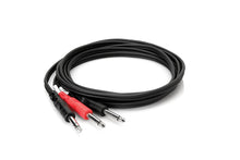 Load image into Gallery viewer, Hosa Stereo Insert Cable 1/4'' TRS Phone to Dual 1/4'' TS (M) - Various Lengths