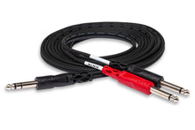 Load image into Gallery viewer, Hosa Stereo Insert Cable 1/4'' TRS Phone to Dual 1/4'' TS (M) - Various Lengths