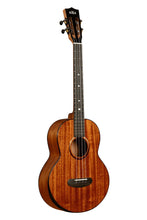 Charger l'image dans la galerie, Kala Contour All Solid Gloss Mahogany Baritone Ukulele w/ Deluxe Bag - See Description