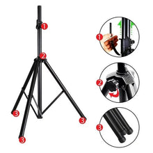 Charger l'image dans la galerie, Heavy Duty Tripod Speaker Stand with Speaker Mounting Plate