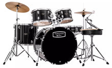 Load image into Gallery viewer, Mapex Tornado 5-Piece Drum Kit (22,10,12,16,SD) with Cymbals and Hardware - Black - Pre Owned