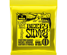 Load image into Gallery viewer, ERNIE BALL 2627 BEEFY SLINKY NICKEL WOUND ELECTRIC GUITAR STRINGS - 11-54 GAUGE