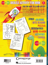 Charger l'image dans la galerie, KID'S UKE - UKULELE ACTIVITY FUN BOOK Kev's Learn & Play Series
