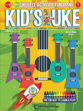 Charger l'image dans la galerie, KID'S UKE - UKULELE ACTIVITY FUN BOOK Kev's Learn & Play Series