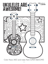 Charger l'image dans la galerie, KID'S UKE - UKULELE ACTIVITY FUN BOOK Kev's Learn & Play Series