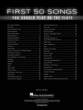Charger l'image dans la galerie, LES 50 PREMIÈRES CHANSONS À JOUER À LA FLÛTE