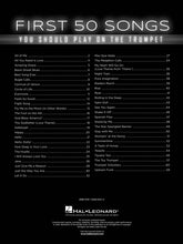 Charger l'image dans la galerie, LES 50 PREMIÈRES CHANSONS À JOUER À LA TROMPETTE