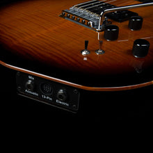 Load image into Gallery viewer, Godin 024124 LGXT - Synth Access - 3 Voice Cognac Burst Flame AA Electric Guitar