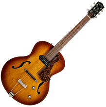 Charger l'image dans la galerie, Godin 031986 5th Avenue Kingpin P90 Cognac Burst Guitare acoustique Hollow Body fabriquée au Canada