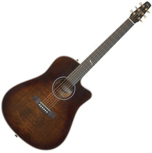 Charger l'image dans la galerie, Seagull 047178/050581 Artiste Peppino Signature Guitare Acoustique Électrique Bourbon Burst avec Hymne et Sac de Transport MADE In CANADA