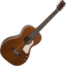 Load image into Gallery viewer, Art & Lutherie 047727 Roadhouse Havana Brown Q-Discrete Parlor Acoustic Electric MADE In CANADA-(6536632926402)