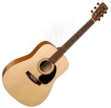 Load image into Gallery viewer, Simon & Patrick 048380 / 052073 Woodland Concert Dreadnought 6-String RH Acoustic Electric Guitar with QIT Electronics and Bag MADE In CANADA