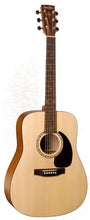Load image into Gallery viewer, Simon & Patrick 048380 / 052073 Woodland Concert Dreadnought 6-String RH Acoustic Electric Guitar with QIT Electronics and Bag MADE In CANADA