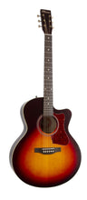 Load image into Gallery viewer, Norman 048571 B18 CW Protege Series Mini Jumbo 6-String RH Cutaway Acoustic Electric Guitar- Cherryburst MADE In CANADA