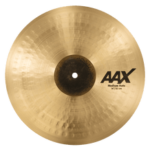 Charger l'image dans la galerie, SABIAN 21402XC 14-inch AAX Medium Hi Hat Cymbal with hammered finish and logo