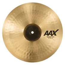 Load image into Gallery viewer, SABIAN 21402XC 14 inch AAX Medium Hi Hat cymbal with hammered finish made in Canada