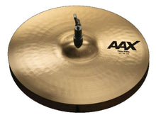 Load image into Gallery viewer, SABIAN 21401XCB 14" AAX Thin Hi Hat cymbals with brilliant finish and mounting hardware