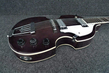 Load image into Gallery viewer, Hofner HOF-HI-459-PE-TBK Ignition Pro Violin Style Electric Guitar - Transparent Black