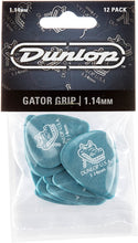 Load image into Gallery viewer, Dunlop 417P114 1.14mm Gator Grip Picks, 12-Pack-(6921208594626)